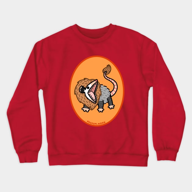 Leo Crewneck Sweatshirt by Possum Mood